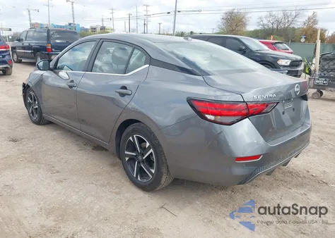 2025 Nissan Sentra Sv z USA, uszkodzony, nr VIN 3N1AB8CV8SY368345